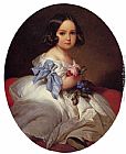 Franz Xavier Winterhalter Princess Charlotte of Belgium painting